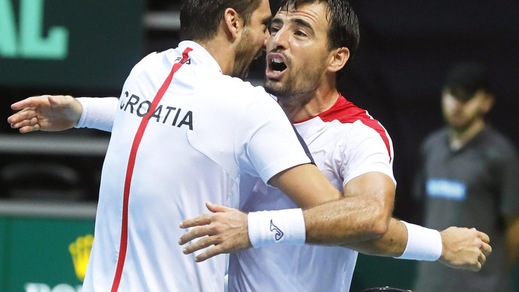 Tennis, Coppa Davis: alla Croazia il doppio con la Francia