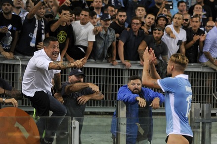 Lazio-Pescara: Immobile segna e... resta in mutande