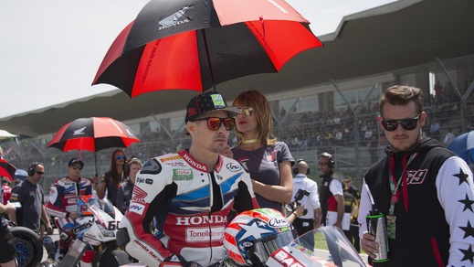 Sbk Germania, Hayden: «Ho cercato di divertire i tifosi»