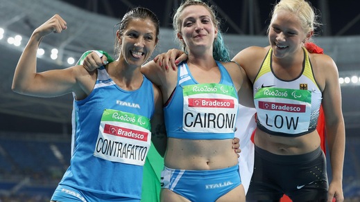 Paralimpiadi: Caironi oro nei 100 metri, Contrafatto bronzo