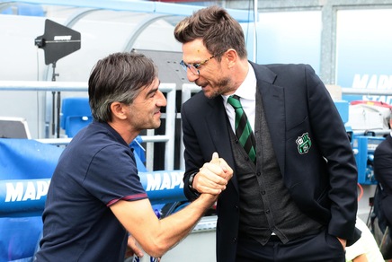 Serie A, Di Francesco: «Sassuolo, ora saresti dietro al Napoli»