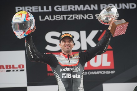 Sbk, De Angelis: «E' incredibile! E' stato un lungo inverno»