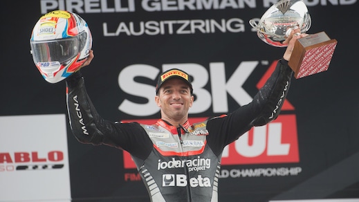 Sbk, De Angelis: «E' incredibile! E' stato un lungo inverno»