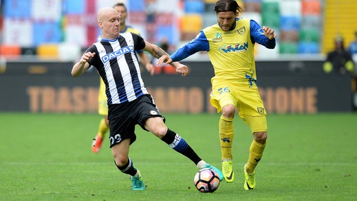 Serie A Udinese, Hallfredsson ko: niente Fiorentina per lui