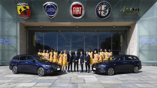 Basket Serie A, Fiat nuovo sponsor di Torino