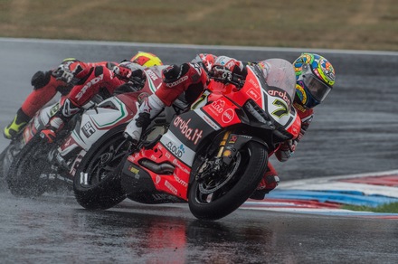 SBK Ducati, Davies: «Peccato per il meteo»