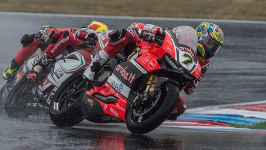 SBK Ducati, Davies: «Peccato per il meteo»
