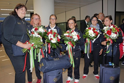 Paralimpiadi: festa a Fiumicino per il rientro degli Azzurri
