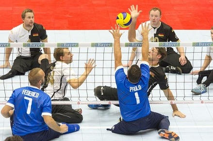 Sitting Volley: L' Italia maschile in tournee in Olanda