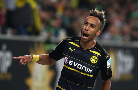 Bundesliga: Wolfsburg-Borussia Dortmund 1-5, Aubameyang scatenato
