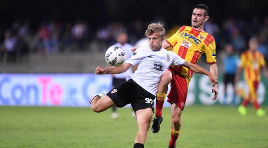 Serie B, Benevento-Pro Vercell 1-1: Buzzegoli risponde a La Mantia