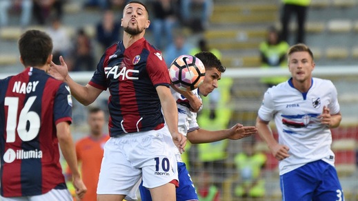 Bologna-Sampdoria 2-0: rossoblù vincenti al Dall'Ara