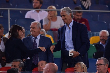 Roma-Crotone, c'è anche Malagò all'Olimpico