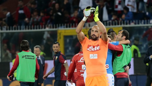 Serie A Napoli, Reina: «Per me è un punto guadagnato»