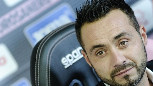 Serie A De Zerbi: «Grande vittoria, voglio un Palermo ambizioso»