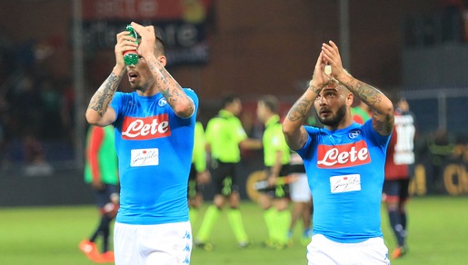 Genoa-Napoli, top e flop: Albiol super, Reina prodigioso
