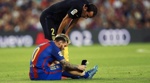Liga, Barcellona: stop di tre settimane per Messi