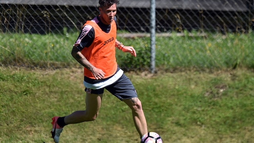 Serie A Palermo, Morganella torna ad allenarsi in gruppo