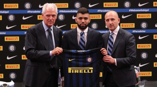 Inter, presentazione show per Gabigol