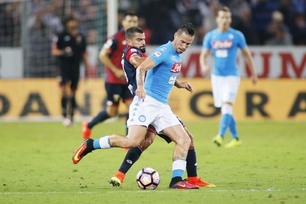Napoli, Hamsik: «A Genova ci hanno negato due rigori netti»