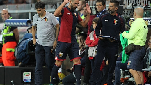 Serie A Genoa, Pavoletti out: problema al flessore