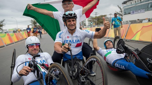 Roma 2024, Zanardi: «Peccato, avrei passato Tokyo di slancio»