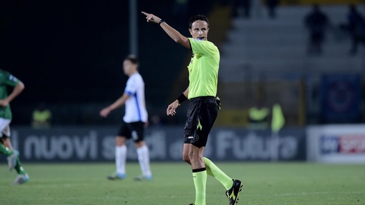 Serie B Pro Vercelli-Cesena, cambia l'arbitro. Dirige Martinelli