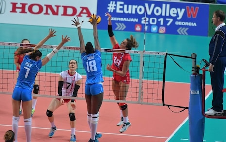 Volley: Qualificazioni Europee, l'Italia supera l'Austria