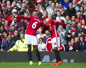 Premier League: Manchester United-Leicester 4-1, Red Devils travolgenti