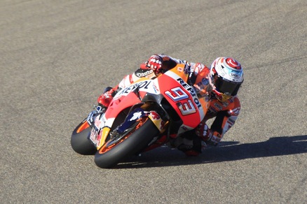 MotoGp Aragon: Marquez imprendibile, la vittoria a 1,65
