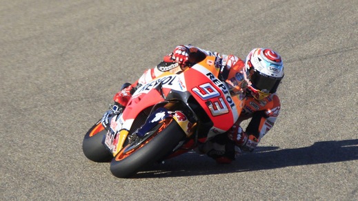 MotoGp Aragon: Marquez imprendibile, la vittoria a 1,65