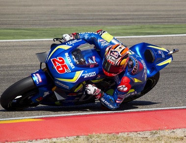 MotoGp Aragon, Vinales: «Grandi passi avanti, Suzuki può fare bene»