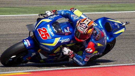 MotoGp Aragon, Vinales: «Grandi passi avanti, Suzuki può fare bene»