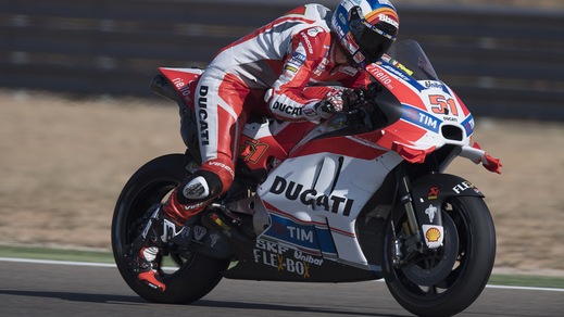 MotoGp Ducati, Pirro: «Weekend complicato»