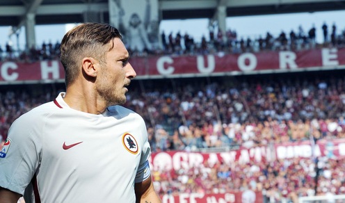 Auguri Totti: giù la quota su 8 gol in campionato