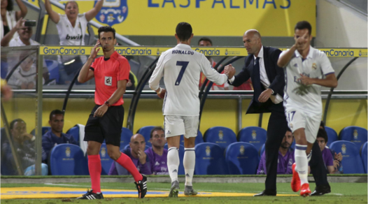 Ronaldo sostituito si sfoga: «Preso per il c....!» Zidane: «Cristiano è intelligente»