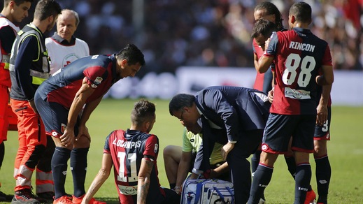 Serie A Genoa, Ocampos out per un mese
