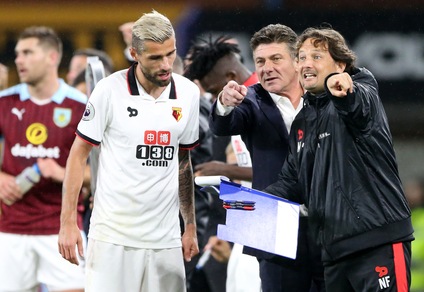 Premier League: Burnley-Watford 2-0, scivolone di Mazzarri
