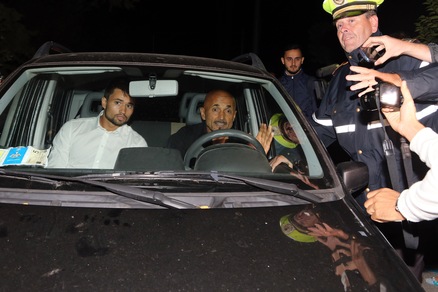 Compleanno Totti, ecco Spalletti con il figlio Samuele