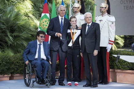 Olimpiadi, Mattarella premia gli atleti di Rio 2016