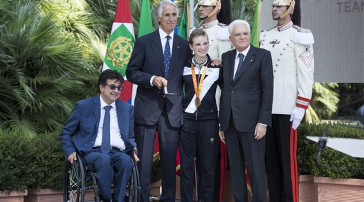 Olimpiadi, Mattarella premia gli atleti di Rio 2016