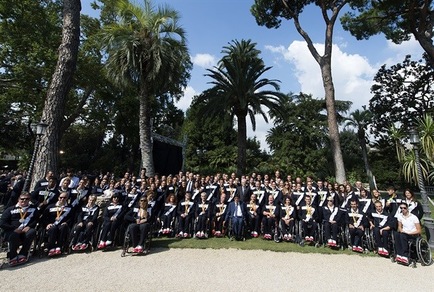 Volley: Gli azzurri al Quirinale dal Presidente Mattarella