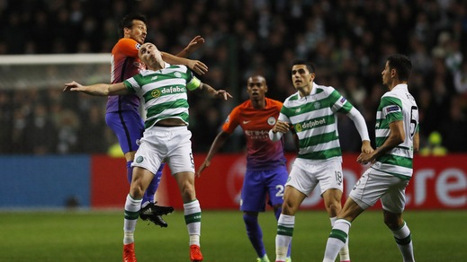 Celtic-Manchester City 3-3: solo un pari per Guardiola