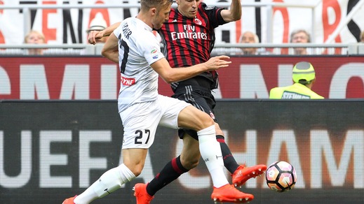 Serie A Milan, Antonelli salta il Sassuolo