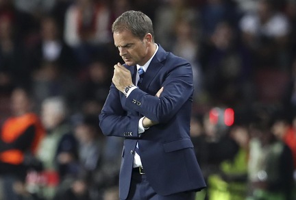Inter, De Boer: «Atteggiamento sbagliato. Secondo gol incredibile»