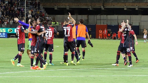 Cagliari-Crotone: sette scommettitori su 10 sul segno «1»