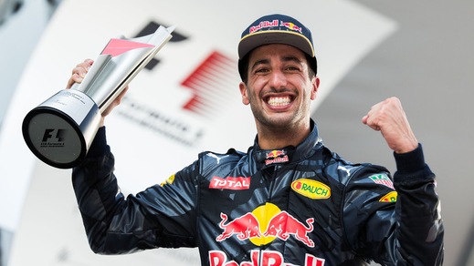 F1 Malesia: vince Ricciardo, Vettel e Hamilton out