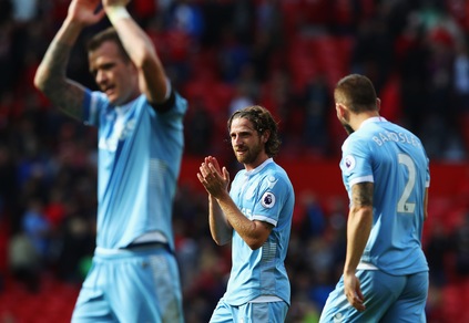 Manchester United-Stoke City 1-1:Joe Allen risponde a Martial
