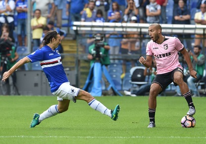 Sampdoria-Palermo 1-1, Barreto risponde a Nestorovski