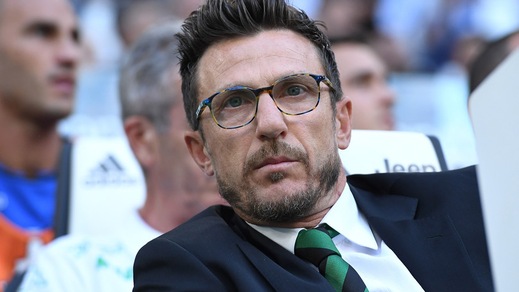 Serie A, Di Francesco: «Il Milan doveva vincere e ha vinto»